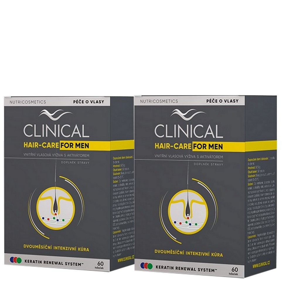 CLINICAL HAIR-CARE FOR MEN 60 tobolek 1+1