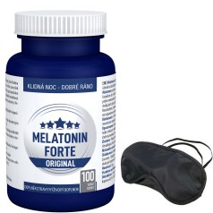 Melatonin FORTE ORIGINAL 100 tablet a maska na spaní